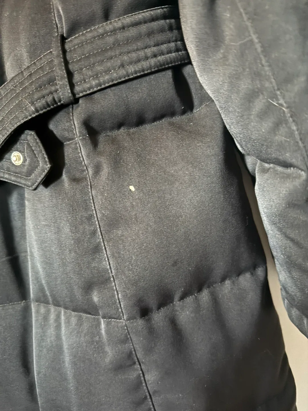 Utex Design Black Down Coat - Size M/M image indicator(3)