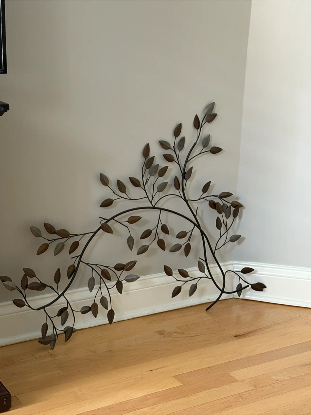 Metal Leaf Wall Decor