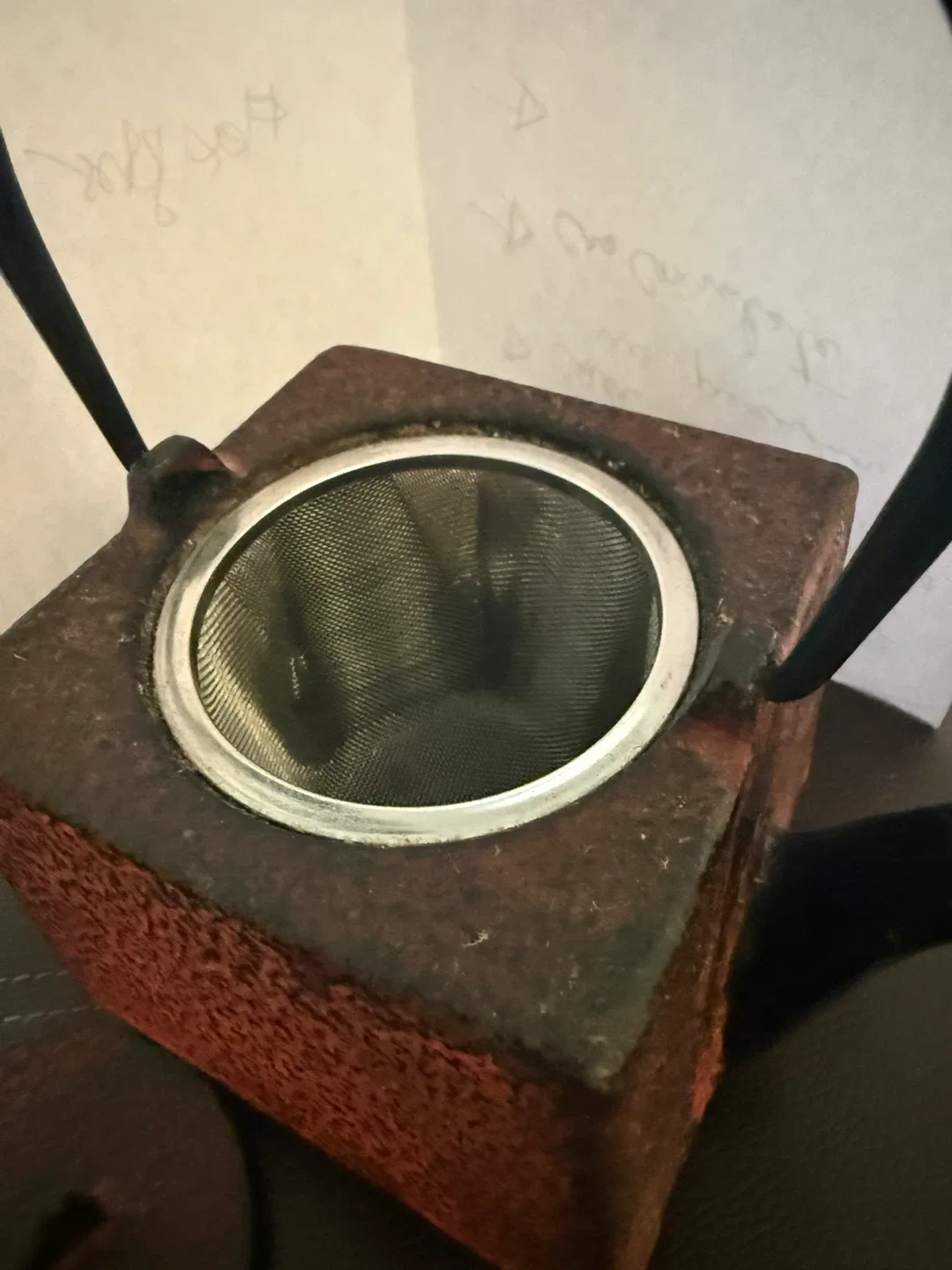 Tetsubin Cast Iron Tea Kettle-Vintage NEW image indicator(4)