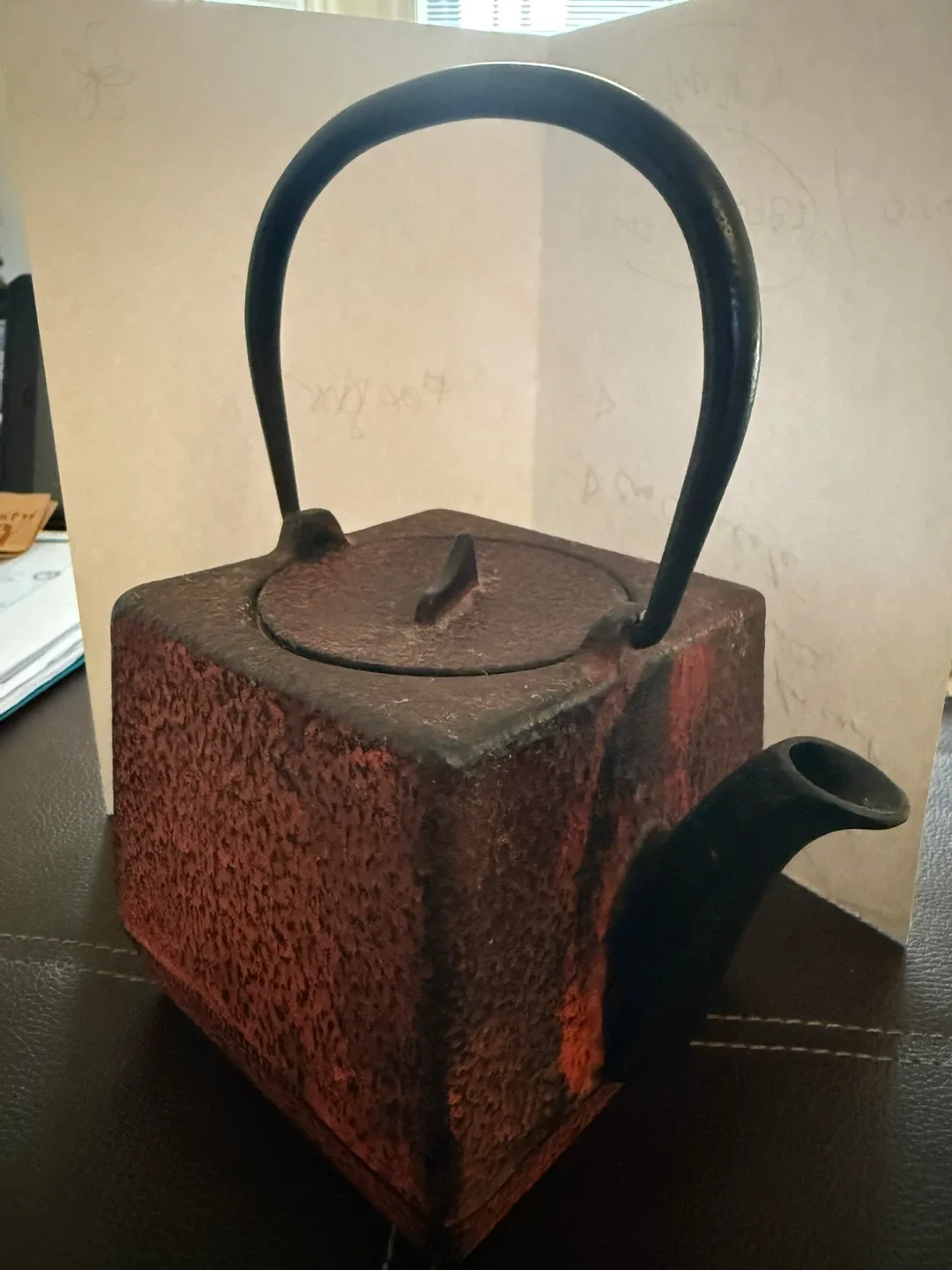 Tetsubin Cast Iron Tea Kettle-Vintage NEW