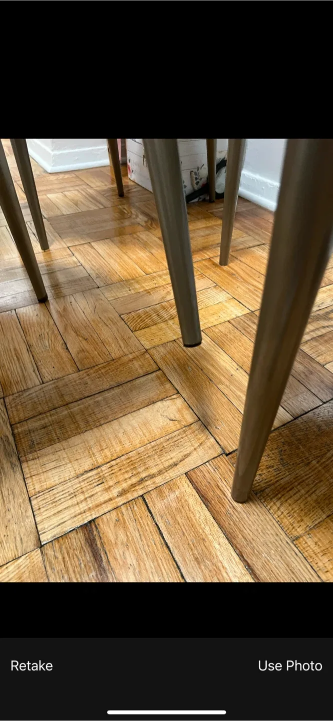 Set of 4 Dining Chairs - Black & Beige image indicator(3)