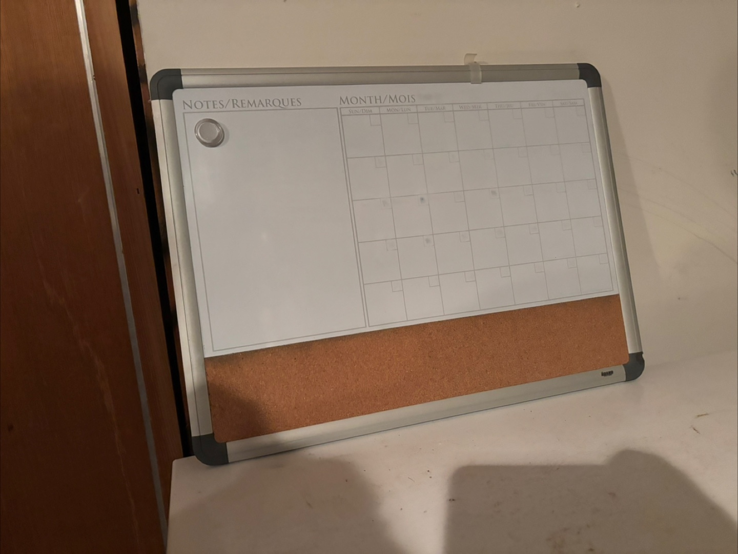 Whiteboard with Corkboard Section - photo 2