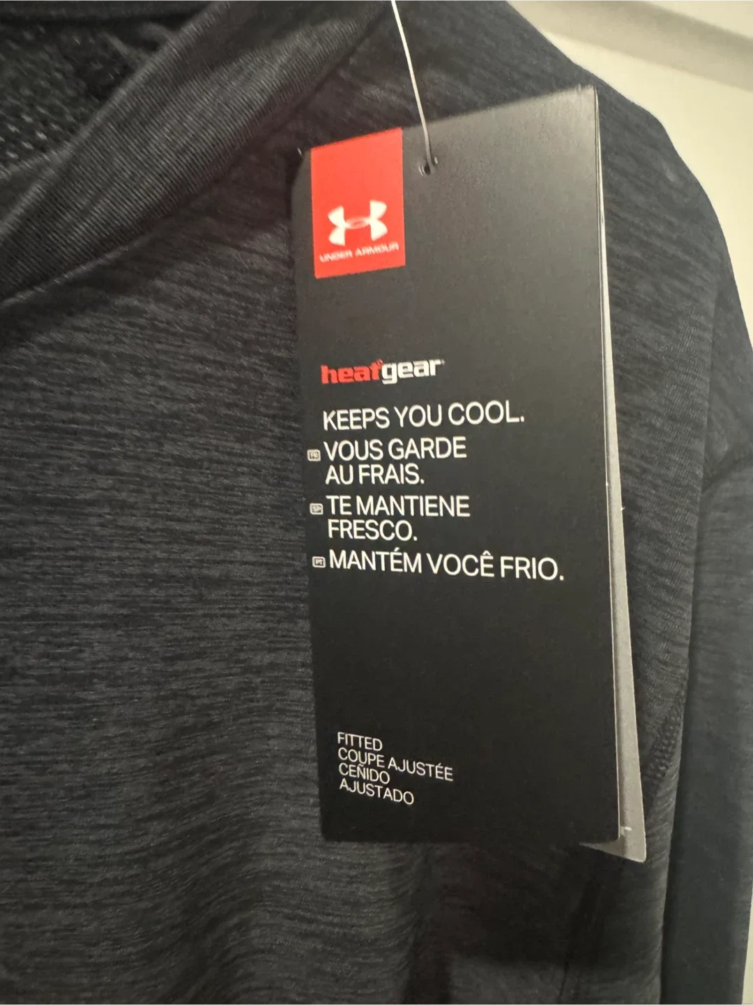 Under Armour HeatGear The Rock T-Shirt - Large image indicator(5)