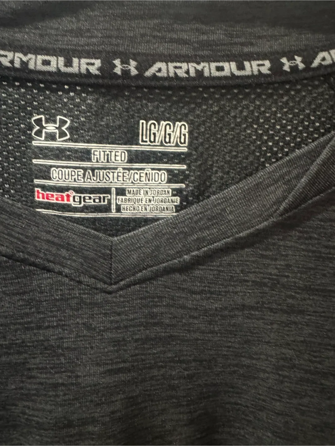 Under Armour HeatGear The Rock T-Shirt - Large image indicator(3)