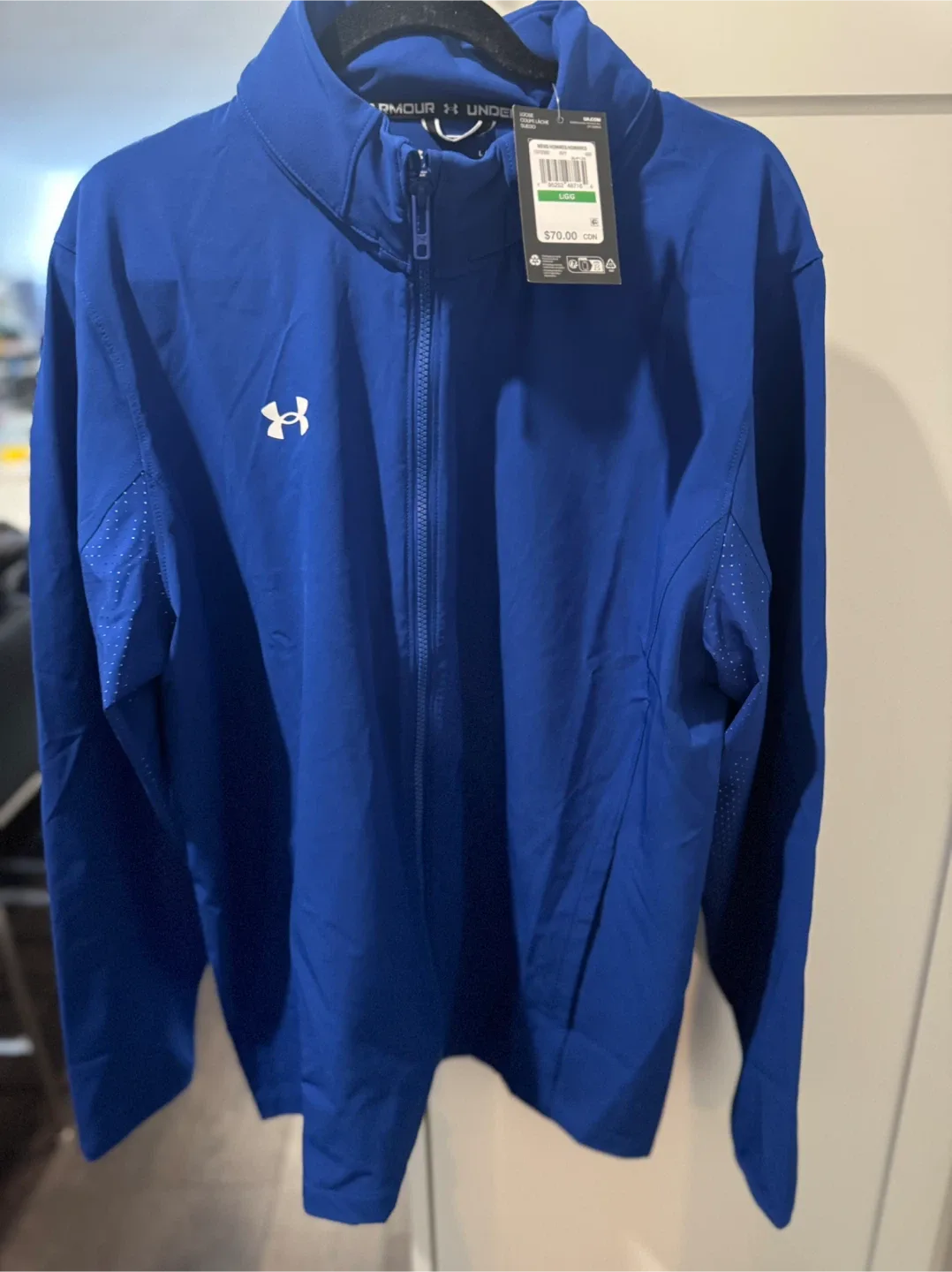 Under Armour Blue Jacket - Size L