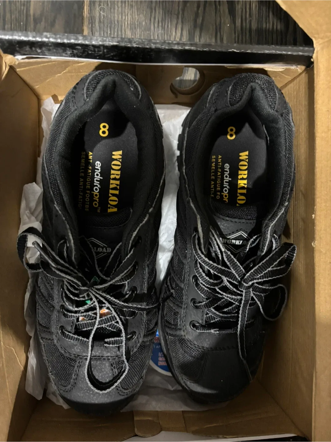 Workload X5 Comfort Steel Toe Safety Shoes - Women's Size 8