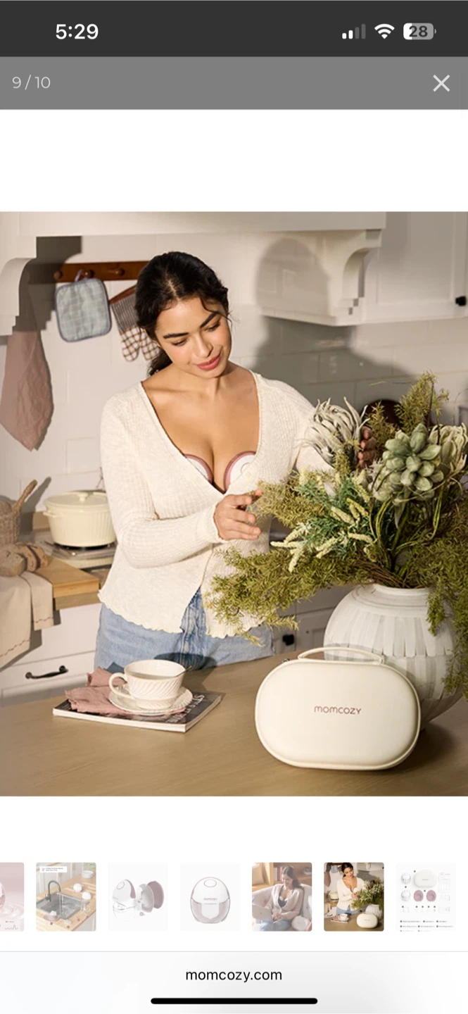 Momcozy M6 Wearable Breast Pump - photo 5