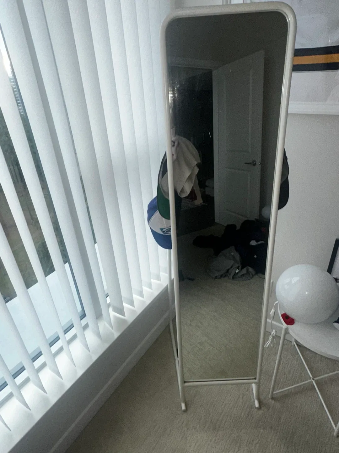 IKEA knapper Mirror - White