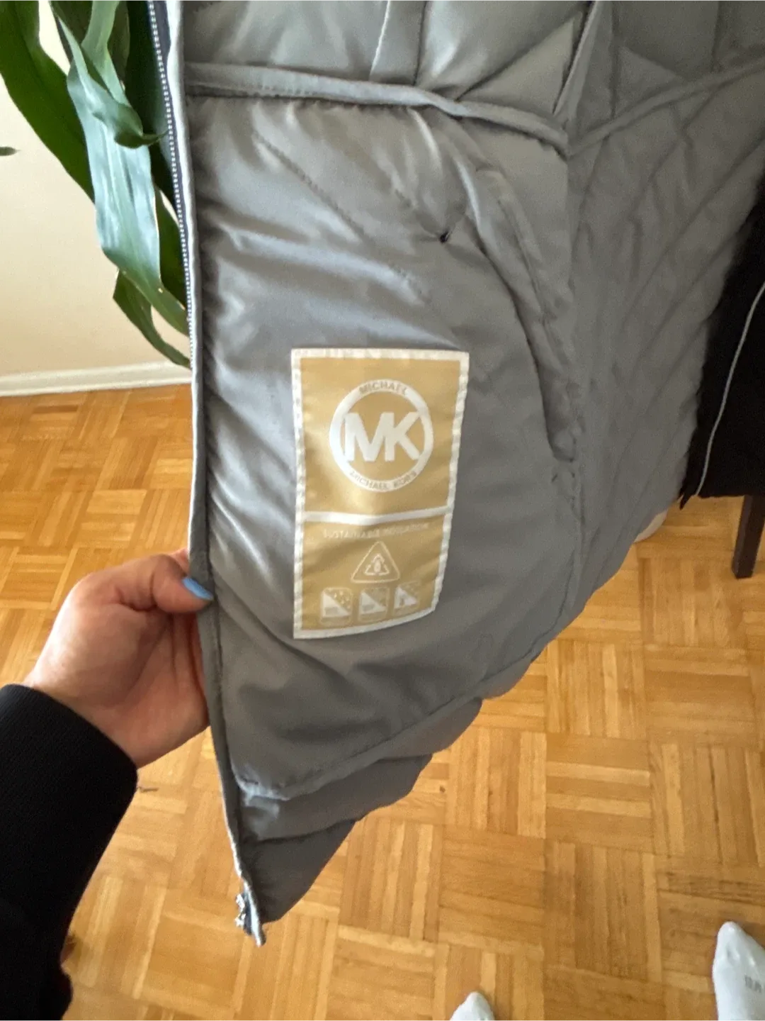 Michael Kors Black Puffer Jacket image indicator(2)