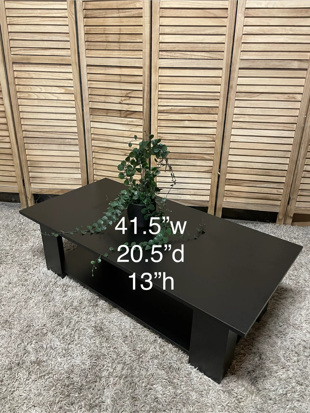 Black Coffee Table - photo 5