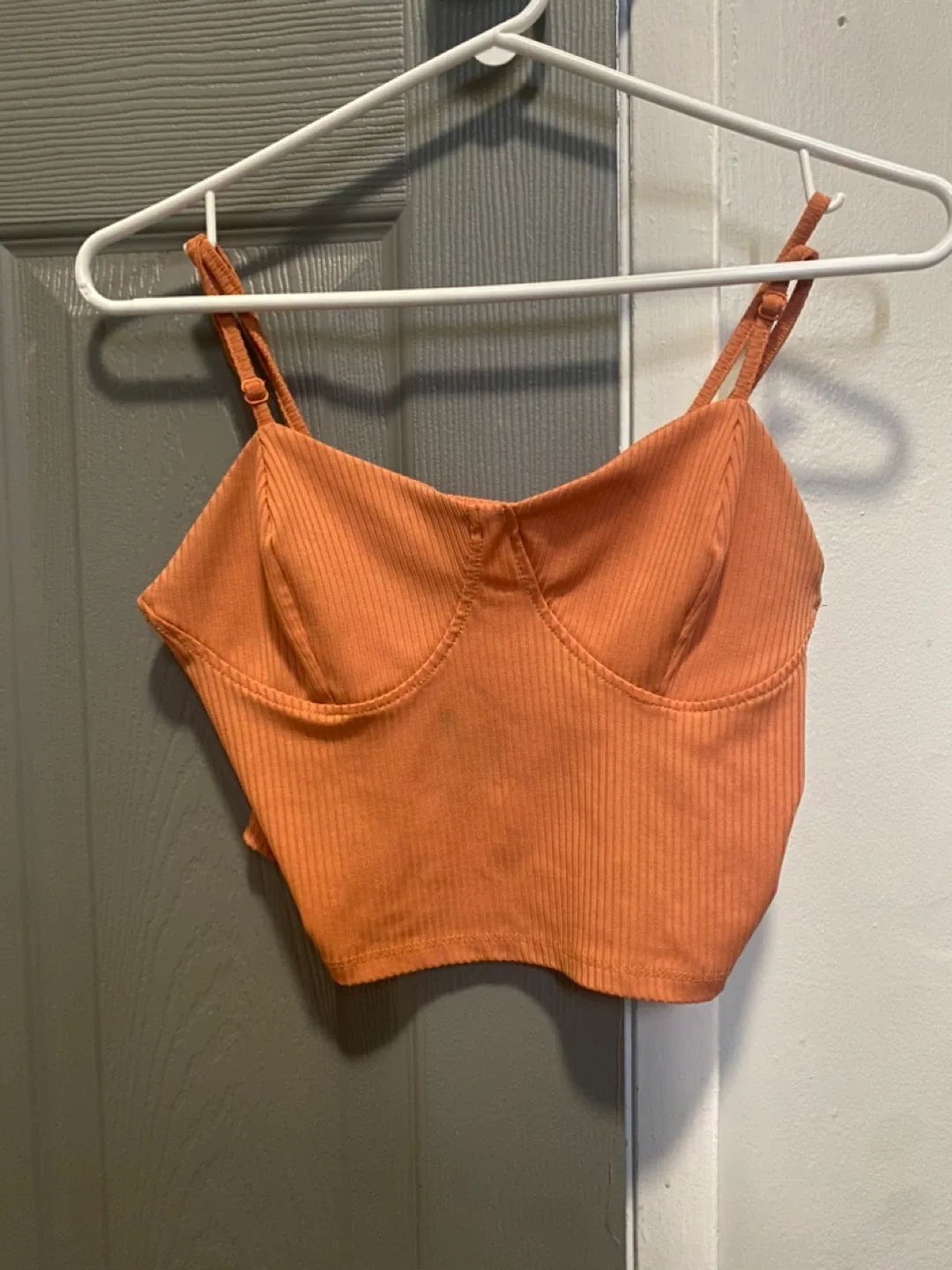 Orange Crop Top