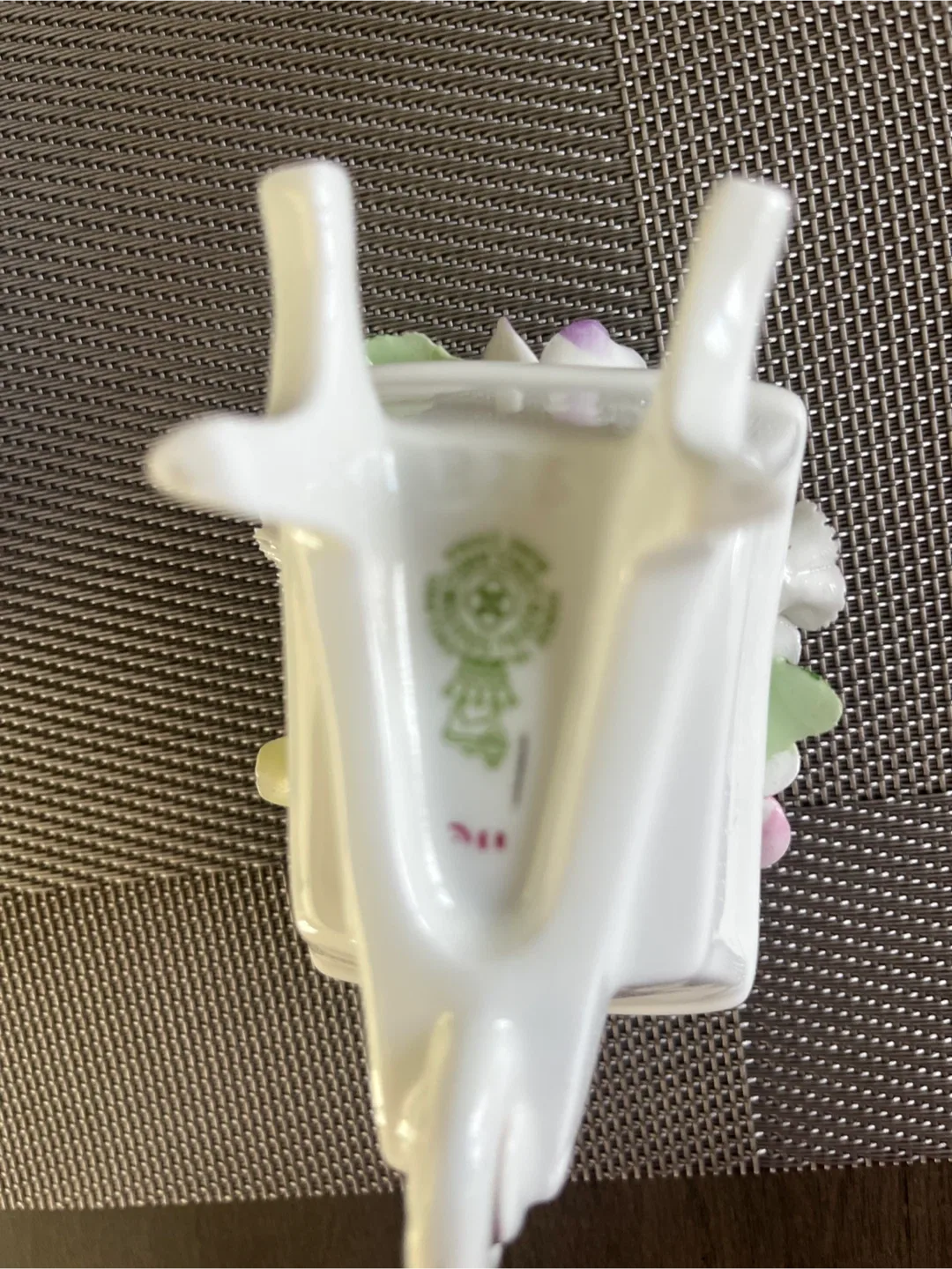 Royal Doulton Bone China Flower Cart Figurine image indicator(4)