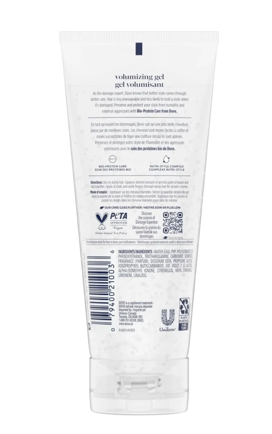 Dove Volumizing Gel - lot of (2) image indicator(2)