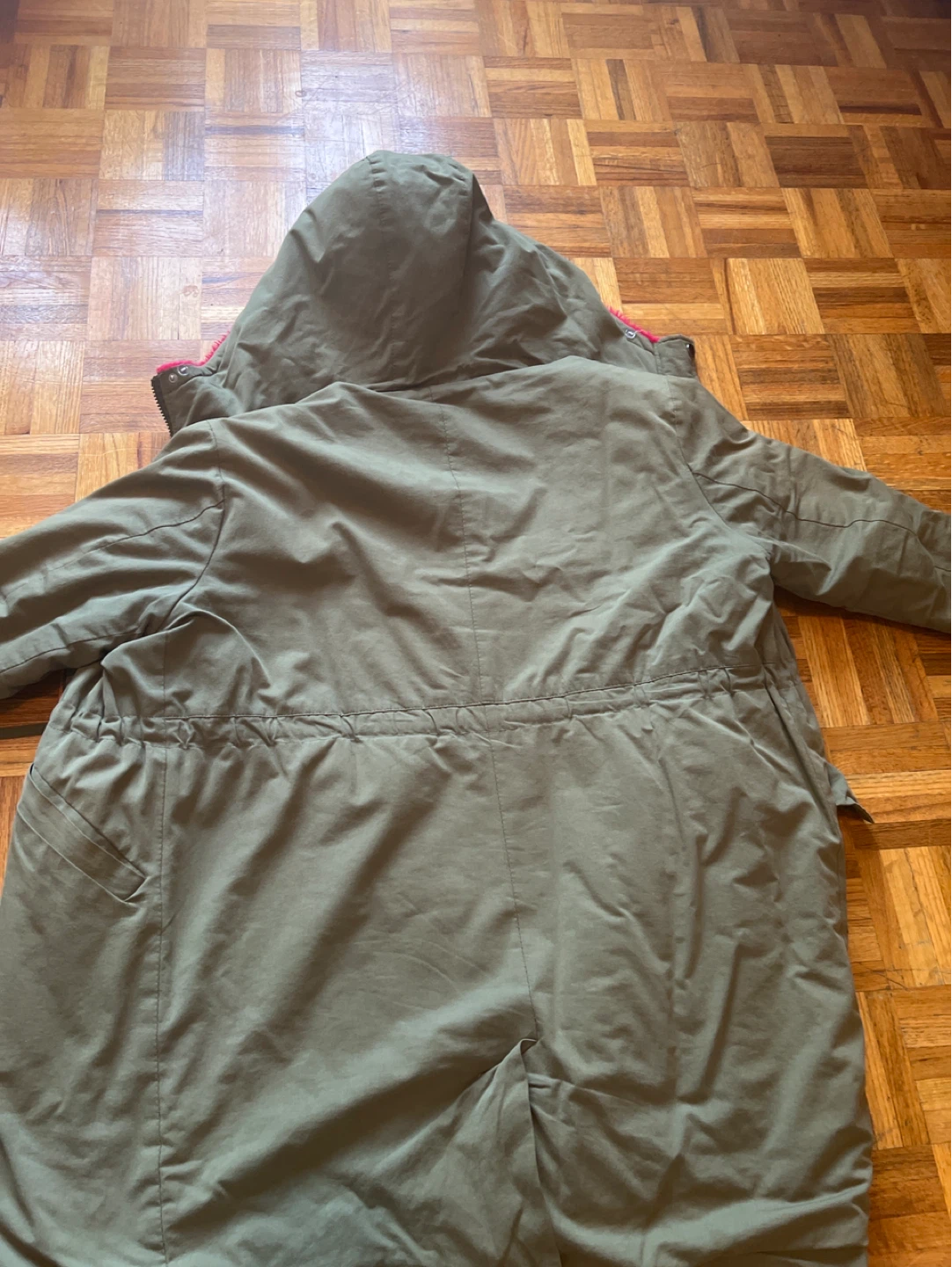 Meihas Jinsheng Size M Olive Green Winter Coat - photo 5