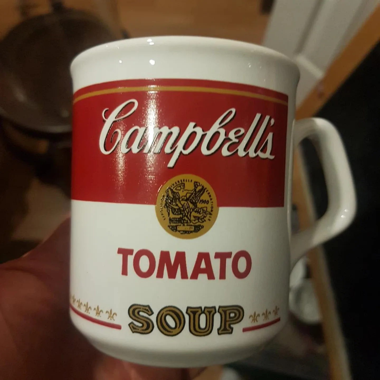 Vintage Campbells Tomato Soup Mugs - Set of 4
