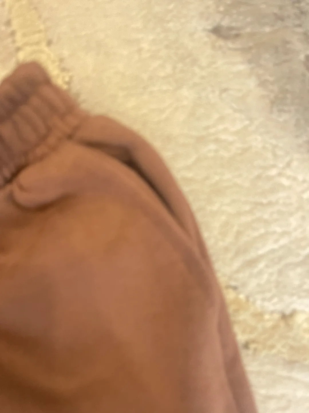 Size 9/10 Zara new brown fleece joggers image indicator(3)