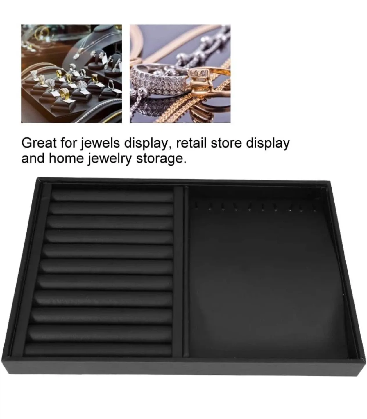 Jewelry Storage Tray - Black image indicator(2)