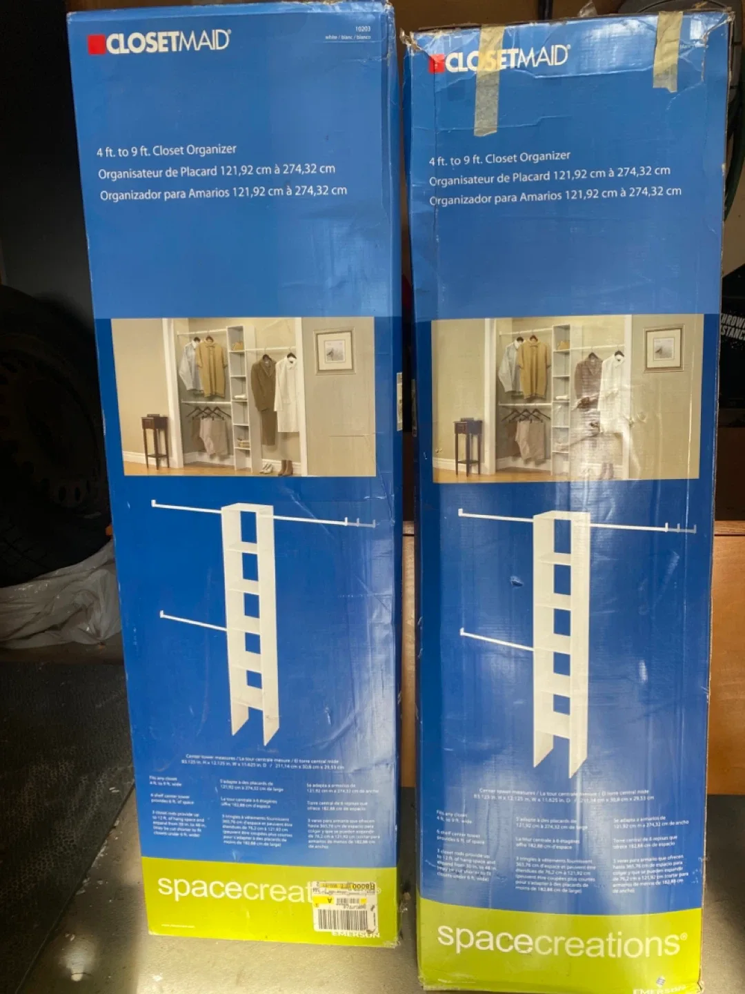 ClosetMaid 4-9 ft Closet Organizer