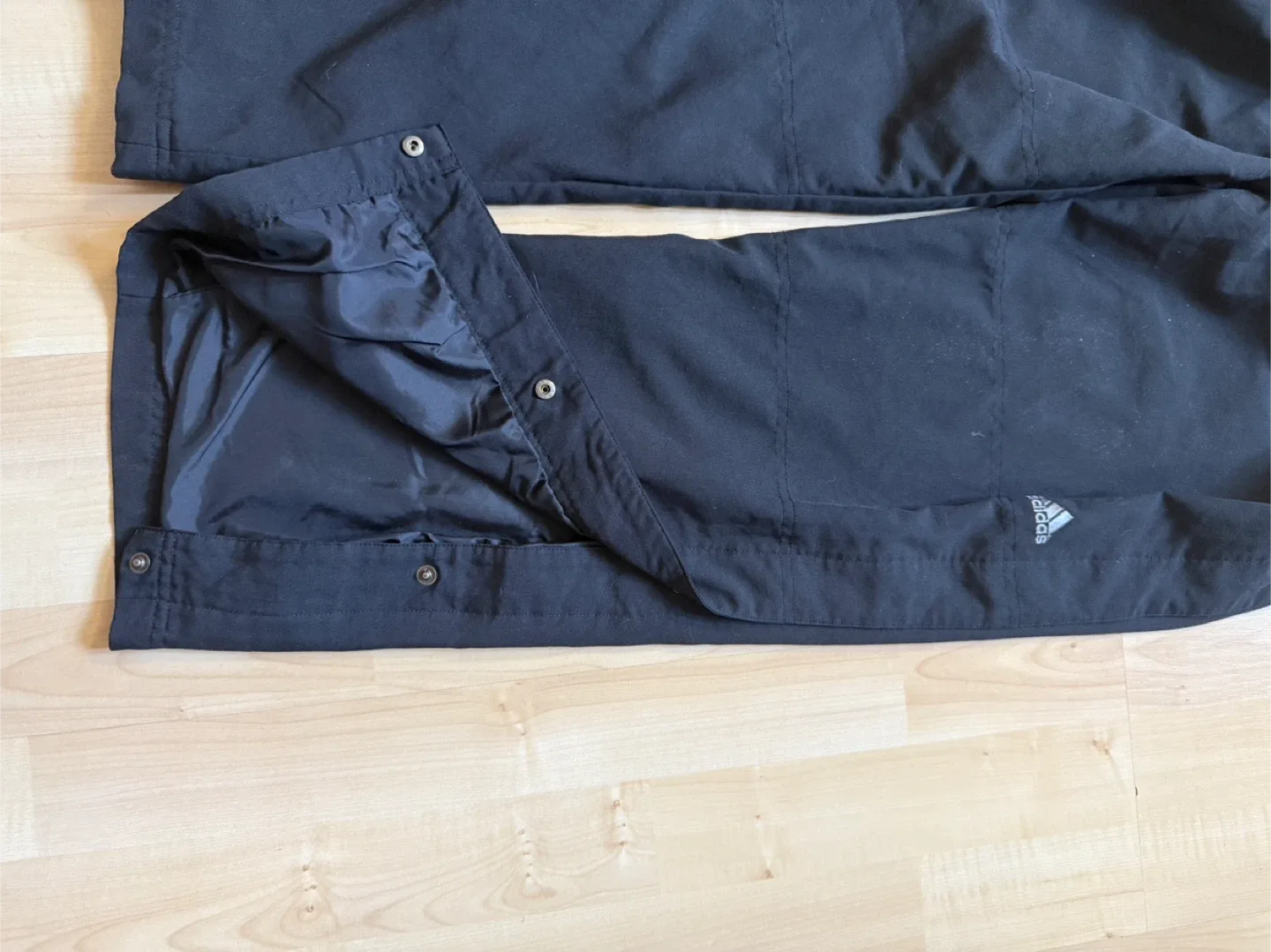 KIDS size - Adidas Black Pants Size L image indicator(2)
