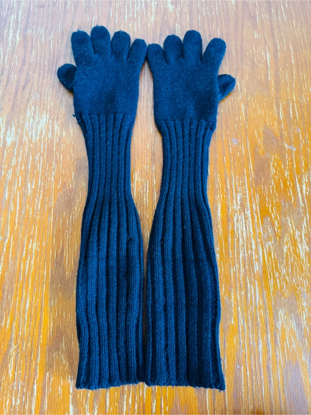 Black Gloves with Buttons image indicator(5)