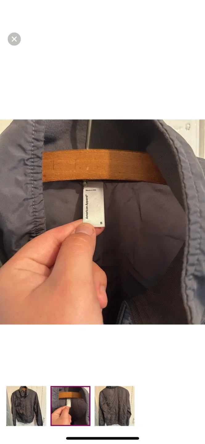 American Apparel Jacket, Size S image indicator(2)