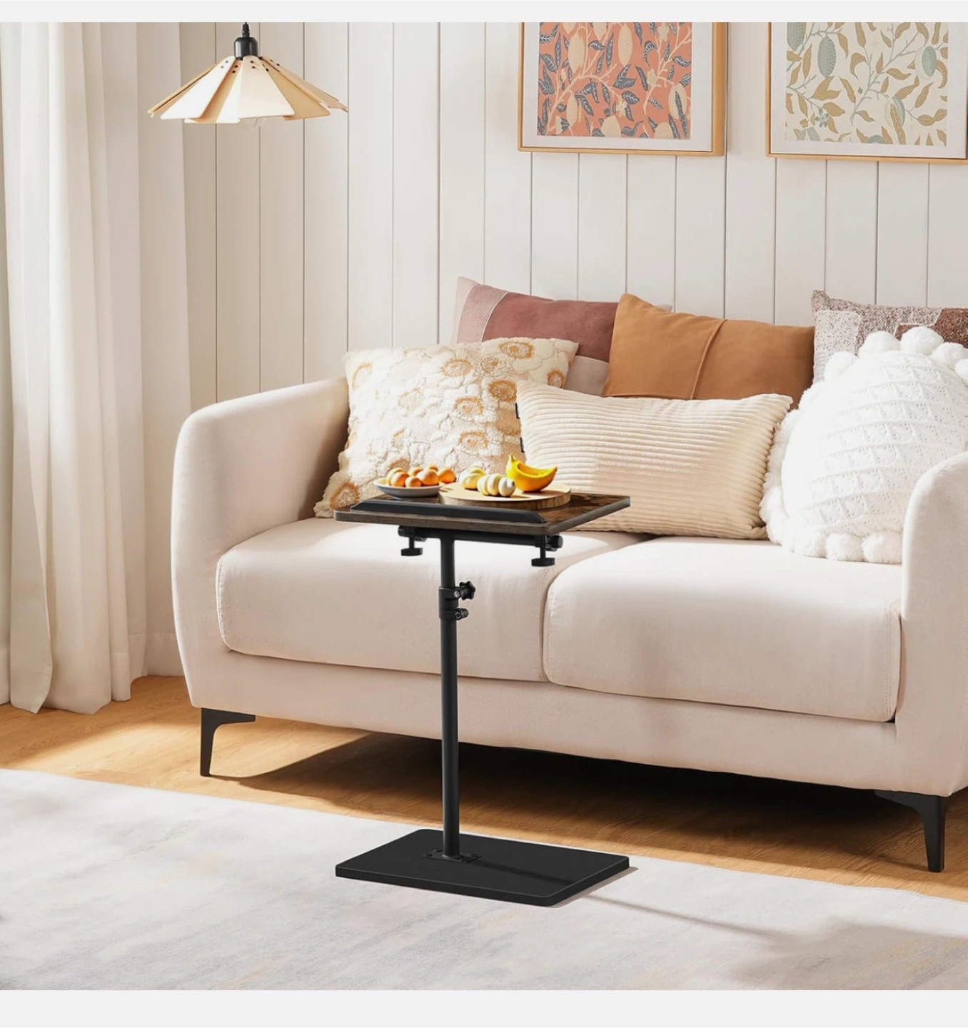 TV Tray Table, Sofa Armrest Tray Table for Couch - photo 2