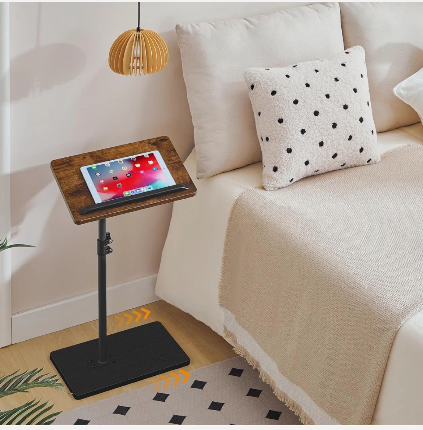 TV Tray Table, Sofa Armrest Tray Table for Couch - photo 4