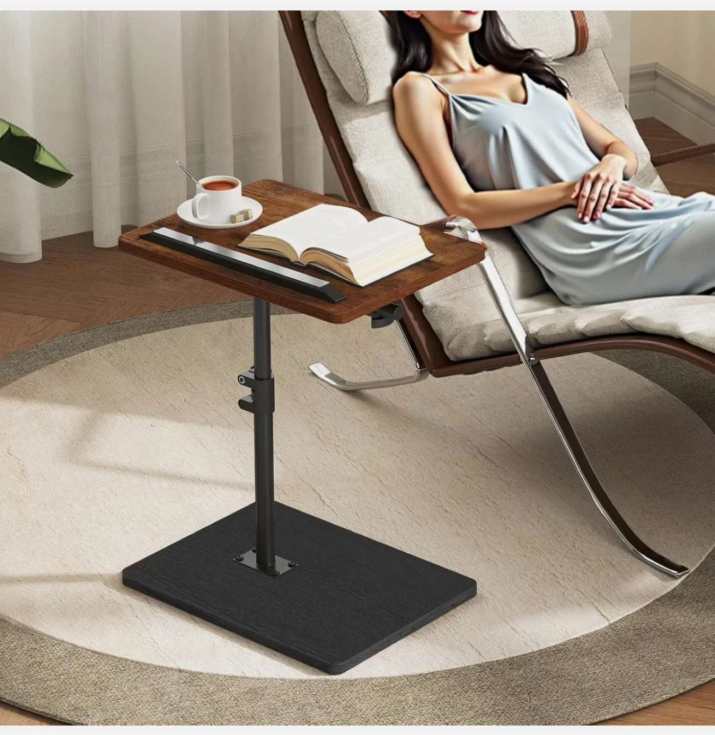 TV Tray Table, Sofa Armrest Tray Table for Couch image indicator(8)