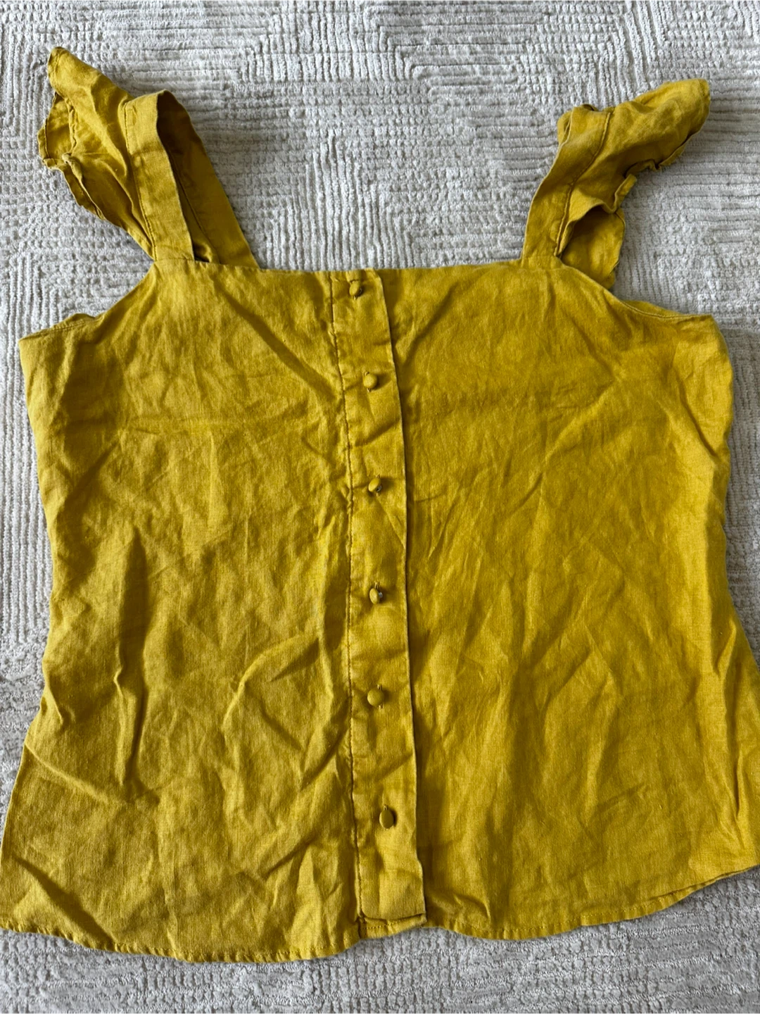 M&S Collection Yellow Tank Top
