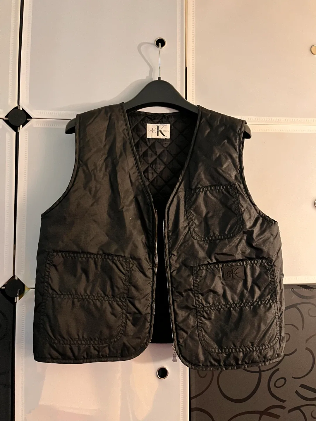 Calvin Klein Jeans Black Puffer Vest