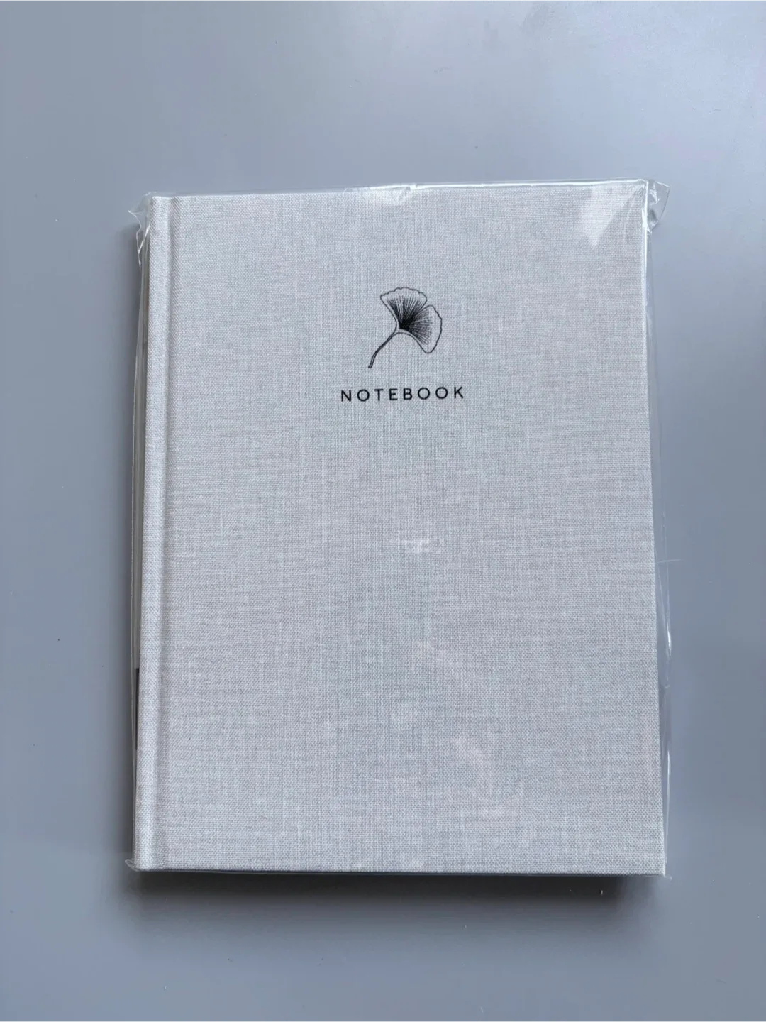 Indigo Grey Linen Hardcover Notebook New