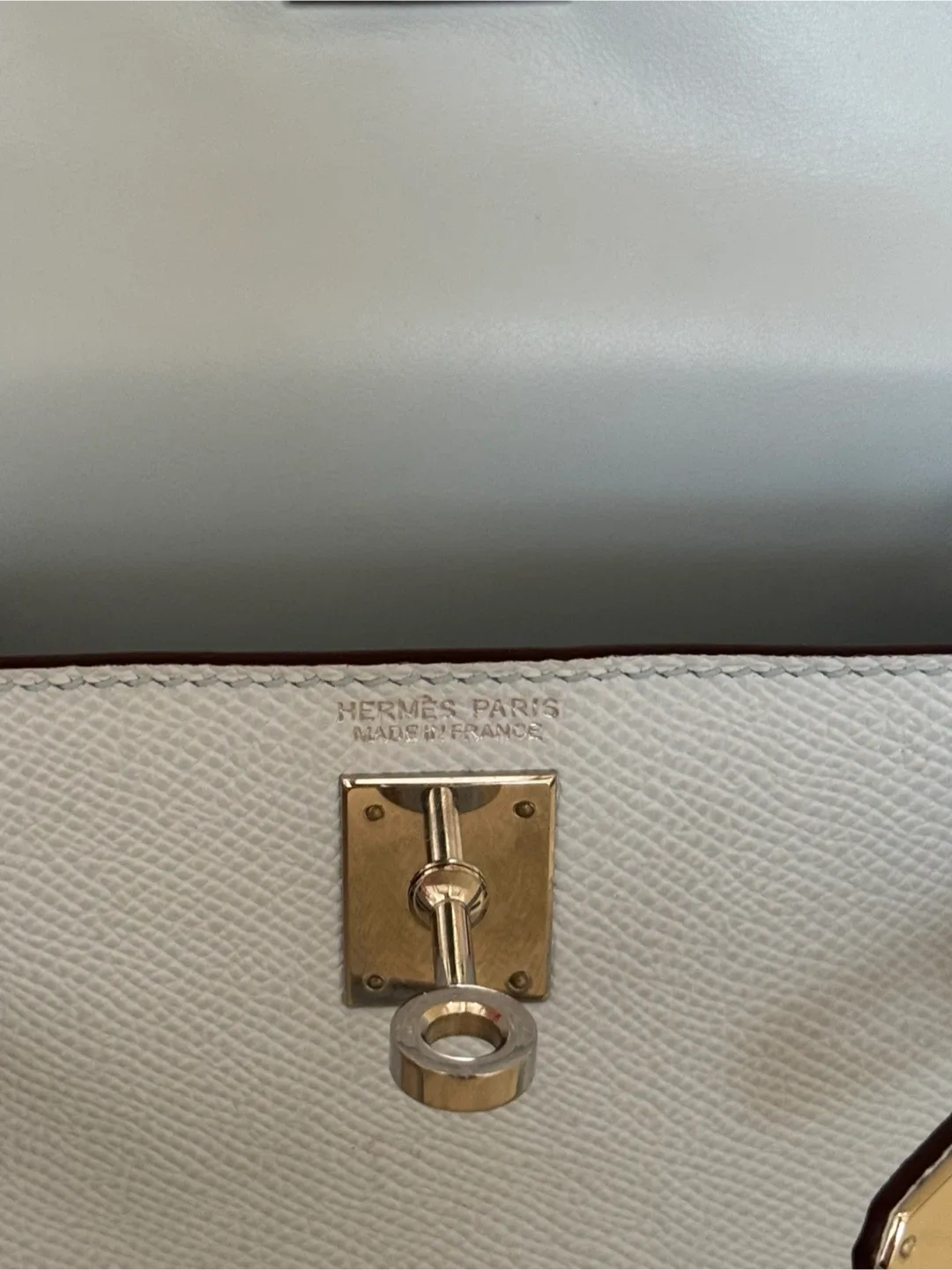 Mini Kelly 20 Sellier - Blue Brume image indicator(7)