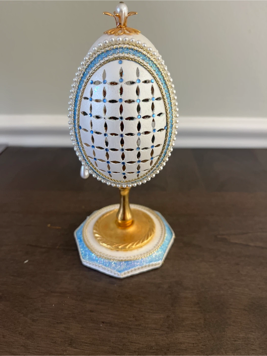 Decorative Egg Trinket Box - photo 4