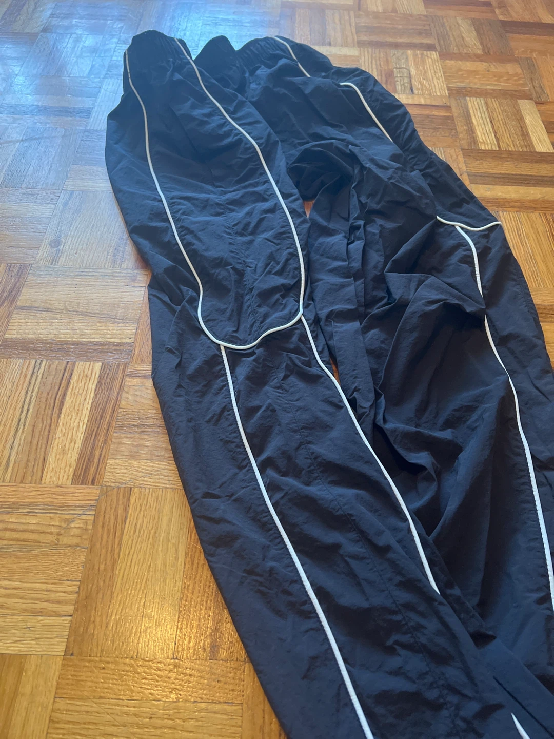 BDG Urban Outfitters Baggy Black Track Pants - photo 2