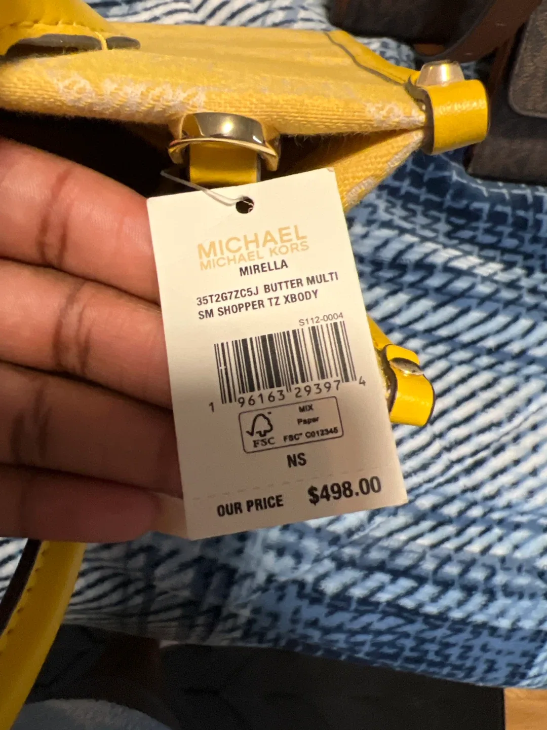 Michael Kors Mirella Small Shopper Tote - Butter Multi image indicator(2)