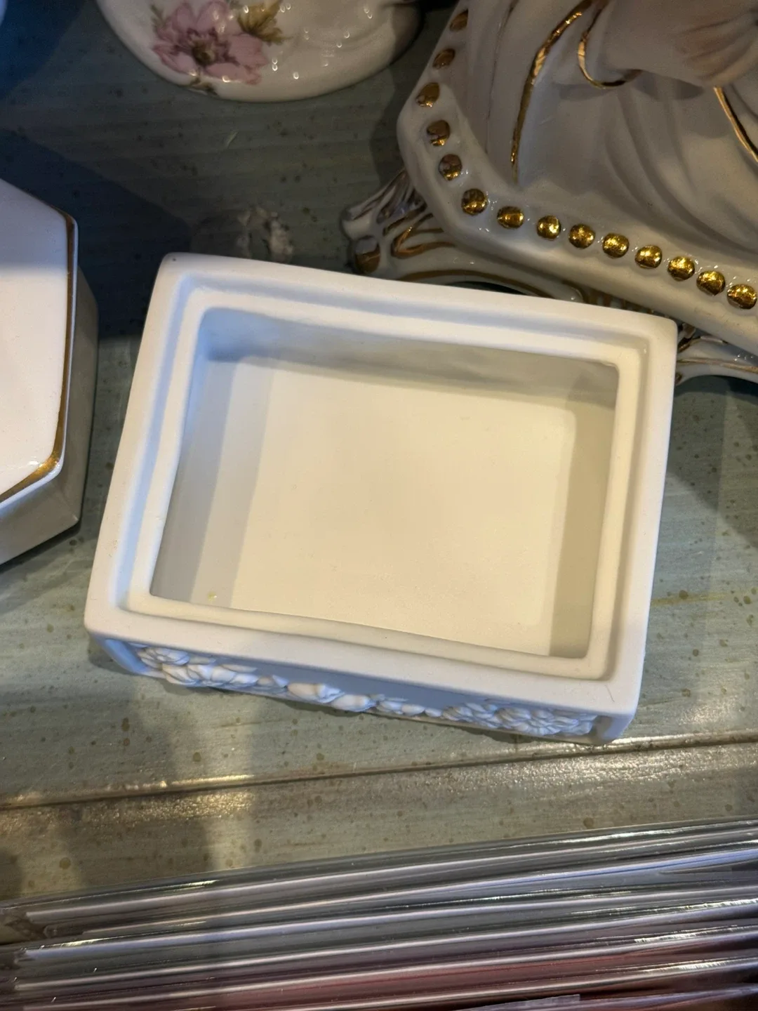 Vintage 1996 My First Communion Trinket Box image indicator(3)