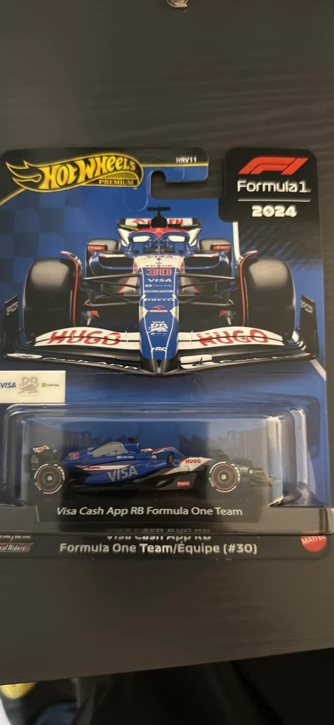 Hot Wheels Premium Formula 1 2024 Visa Cash App RB