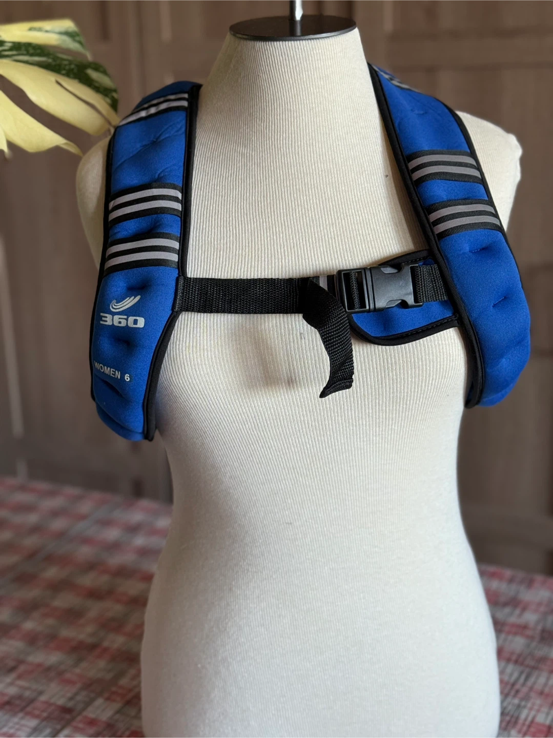 360 Women's 6lb Weighted Vest - Blue - photo 2