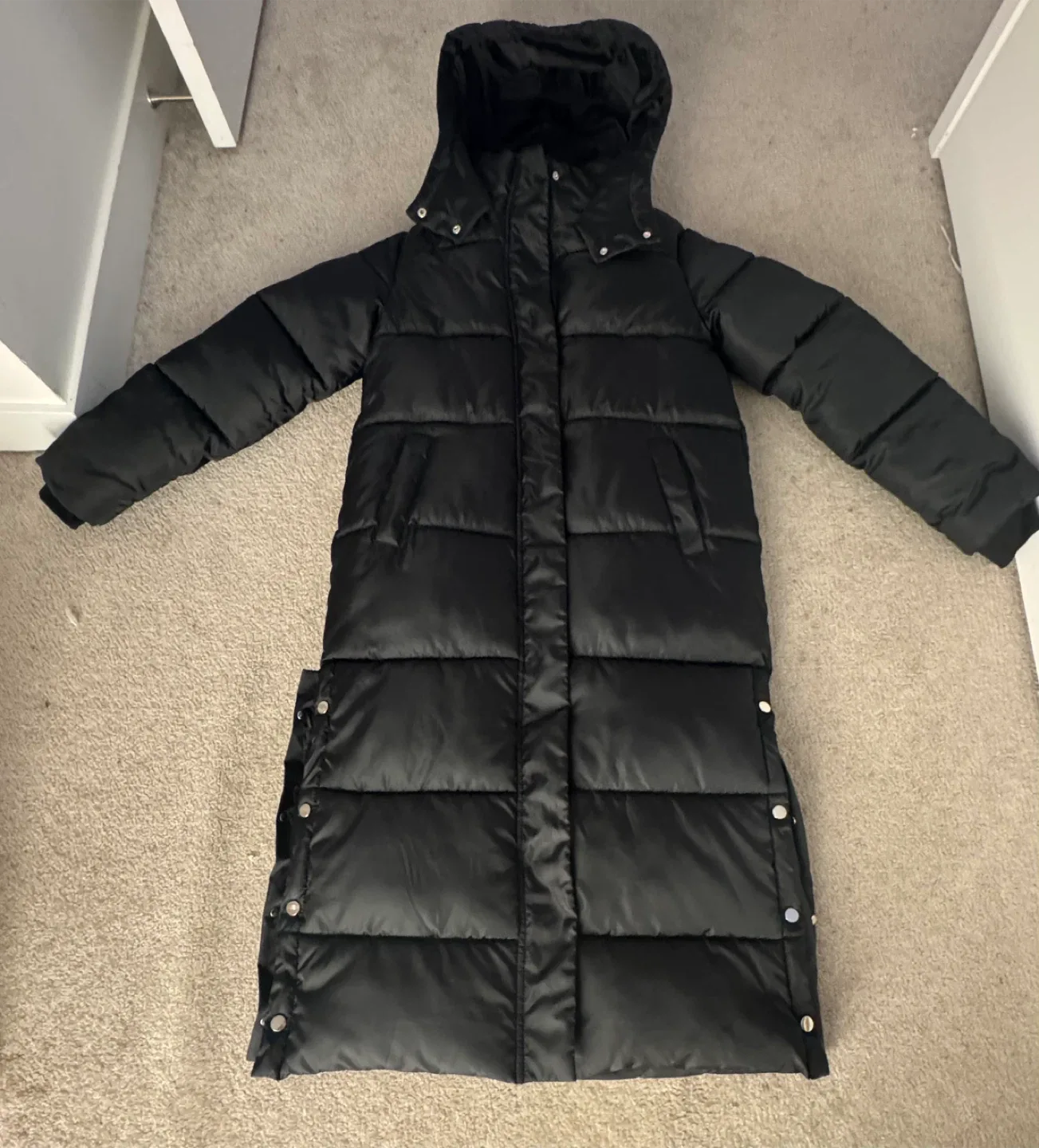 Black Puffer Coat