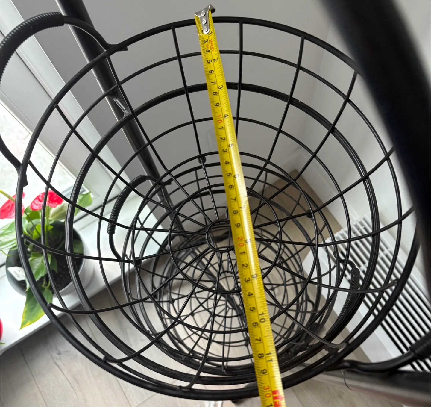 3-Tier Wire Basket Stand - Black image indicator(2)