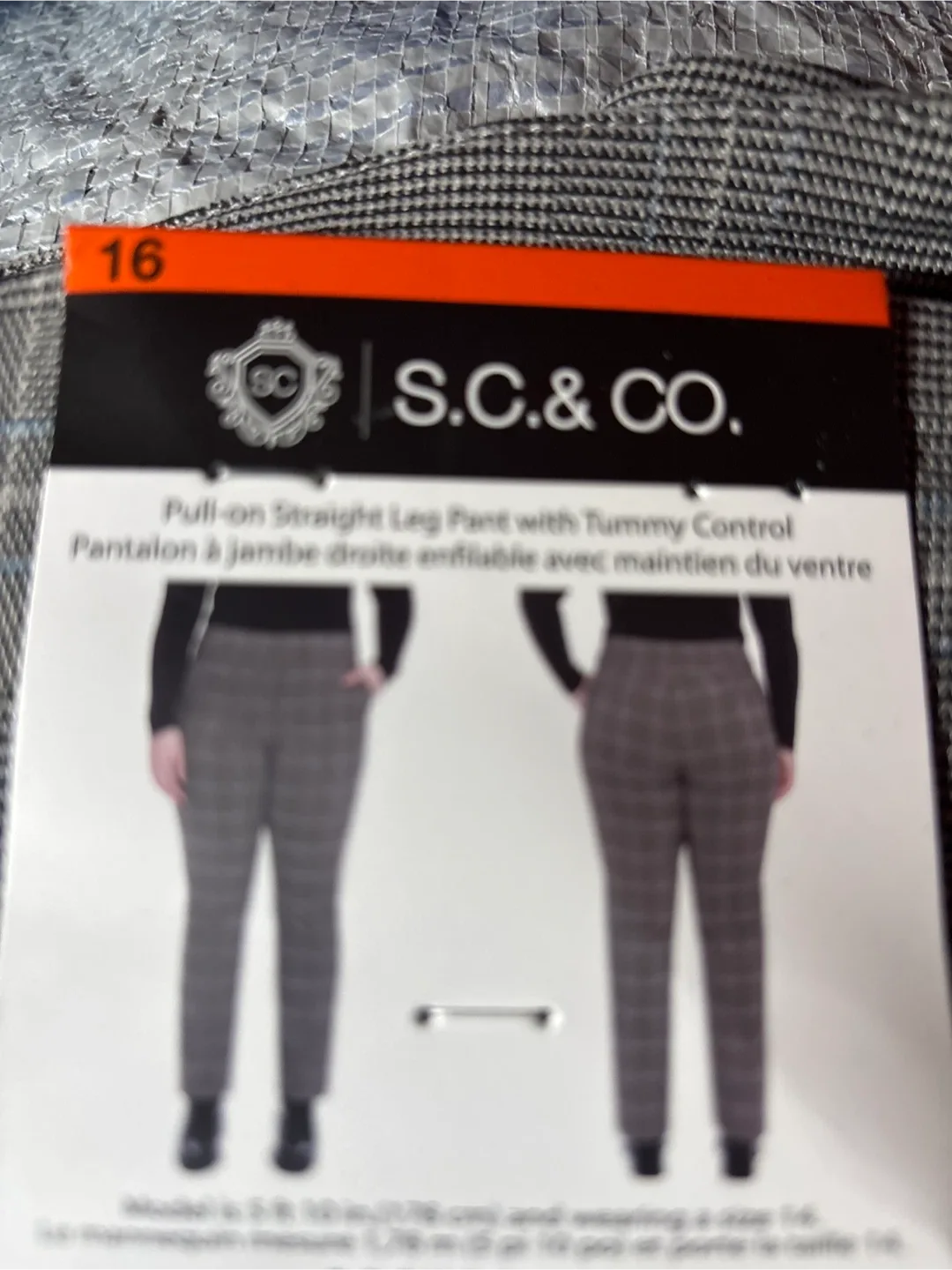 2 pairs S.C. & CO. Pull-on Straight Leg Pants - Size 16 image indicator(3)