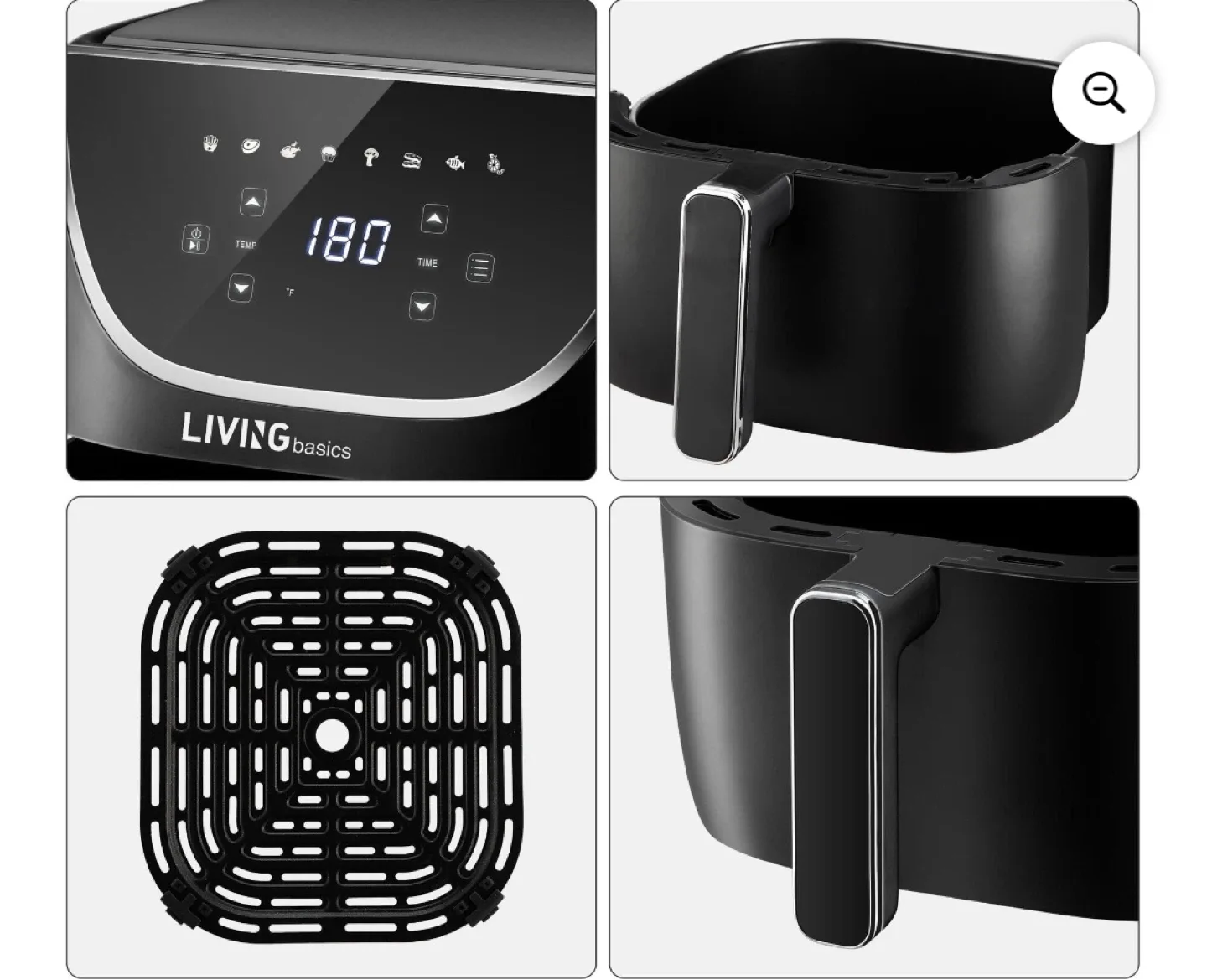 Living Basics 5.7L Digital Air Fryer image indicator(4)