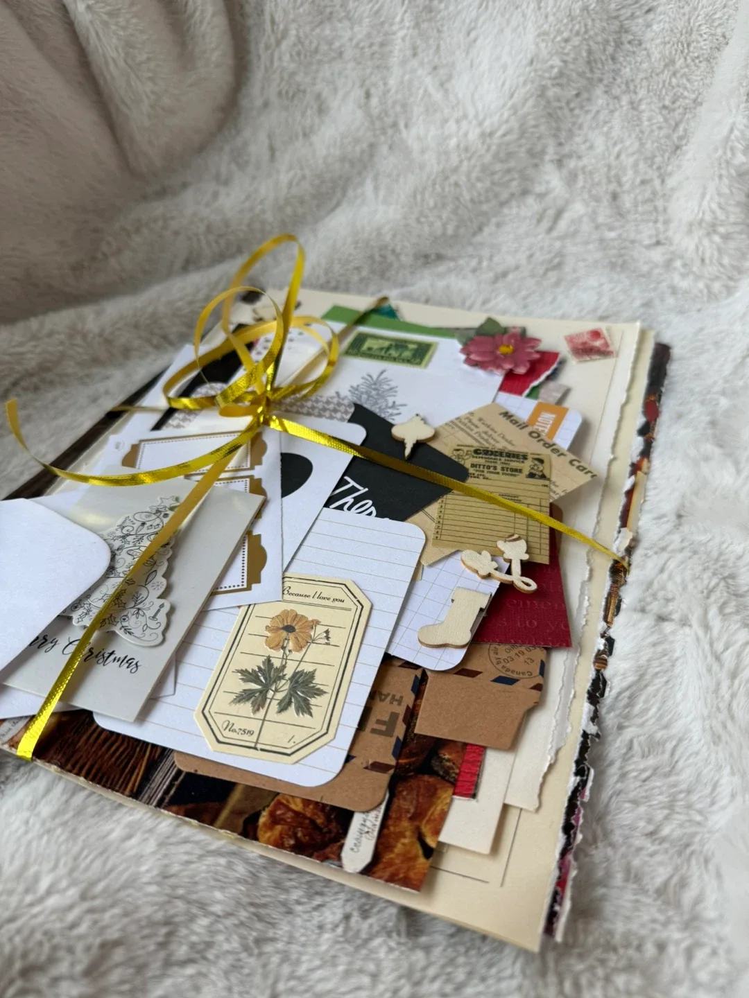 Vintage Christmas Ephemera Craft Bundle image indicator(3)