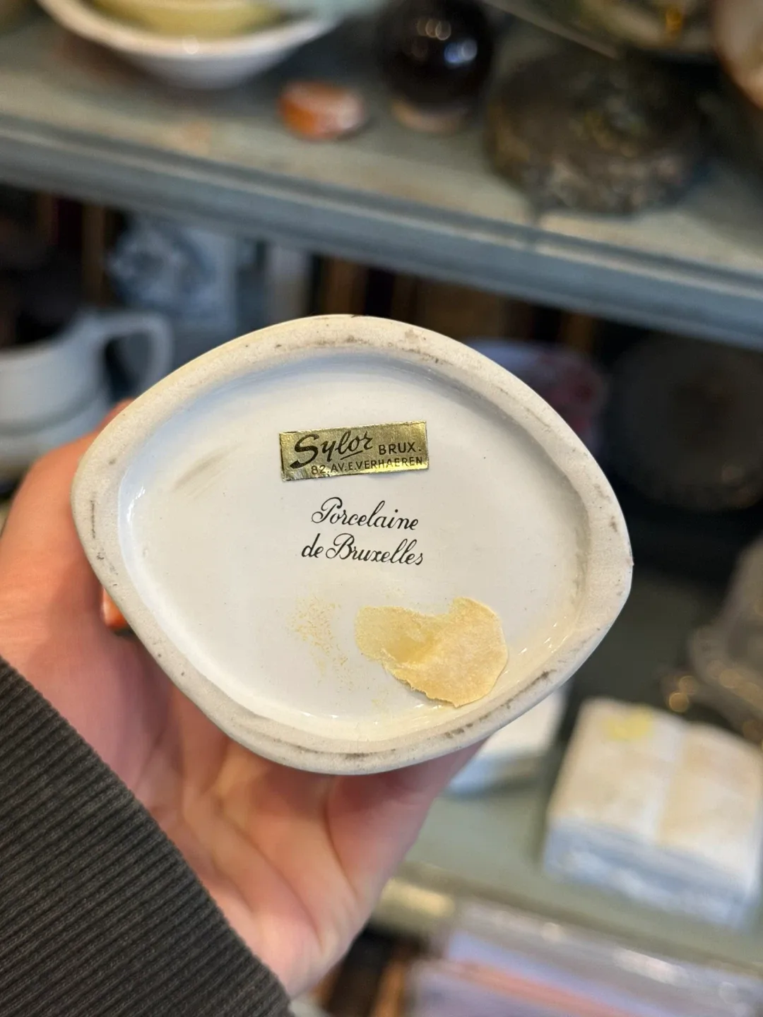 Sylor Brux Porcelain de Bruxelles Vase image indicator(2)