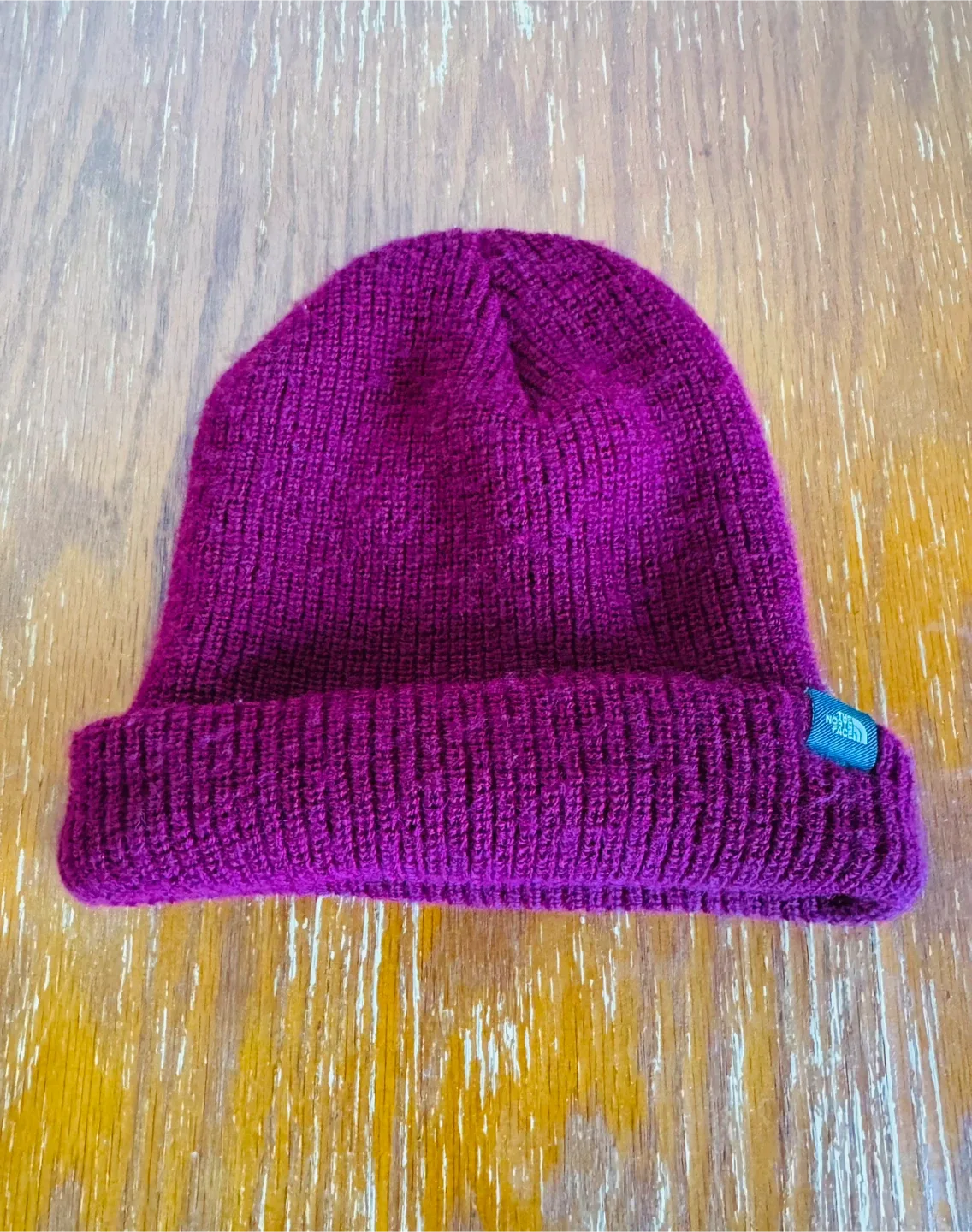 The North Face Purple Knit hat