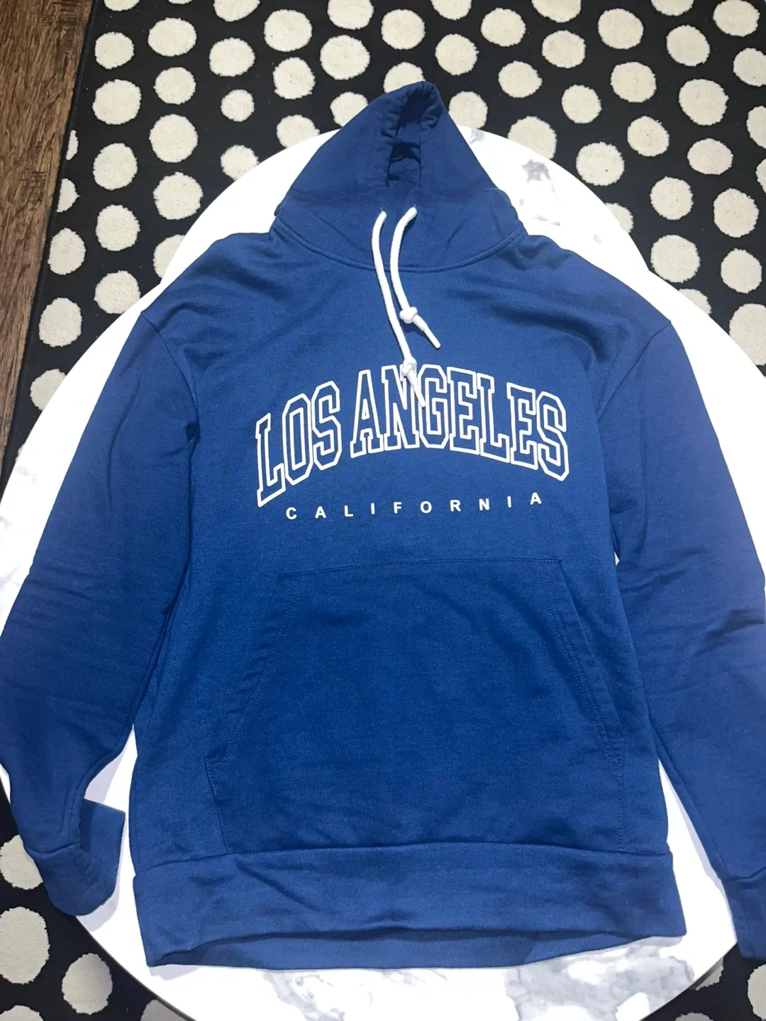 Los Angeles California Blue Hoodie