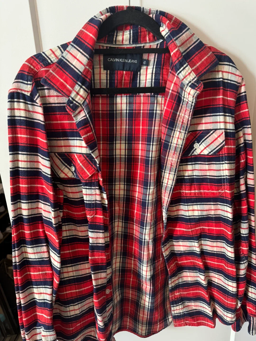 Calvin Klein Jeans Flannel Shirt - Size L