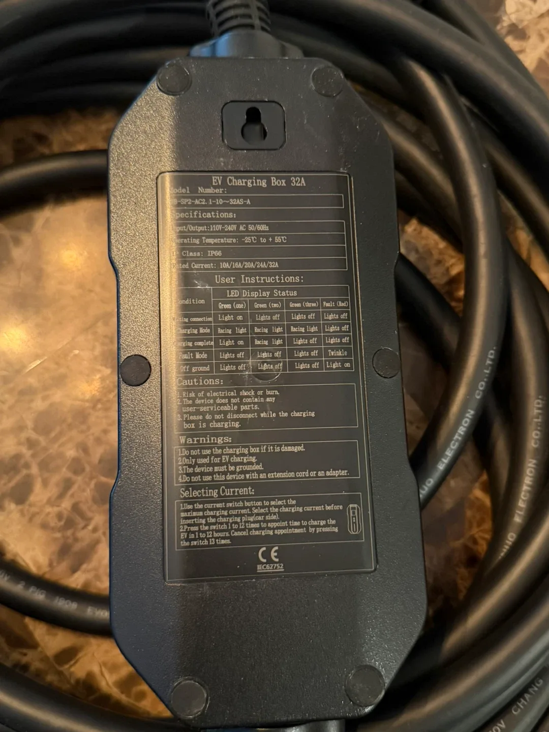 EV Charging 220V charger 32A image indicator(2)