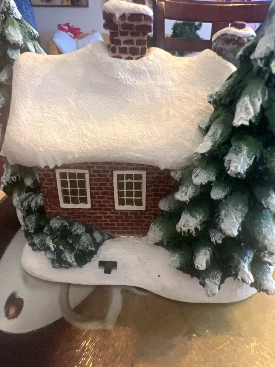 Christmas Village House Figurine image indicator(8)