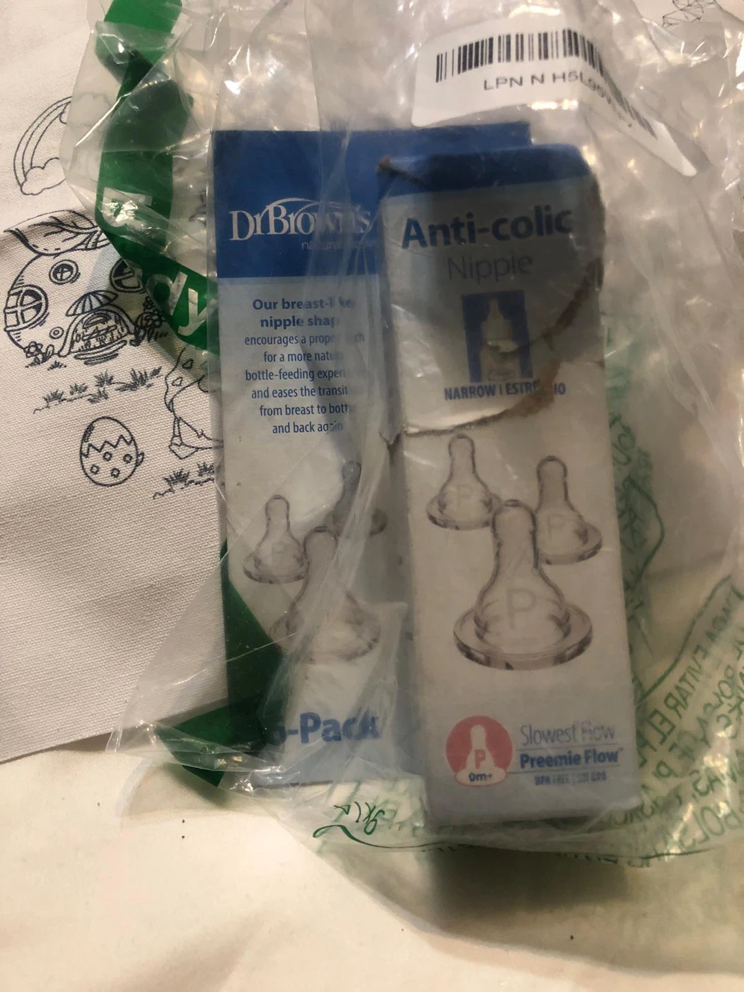 Dr. Brown's Anti-Colic Preemie Flow nipple (5 pack ) - photo 5